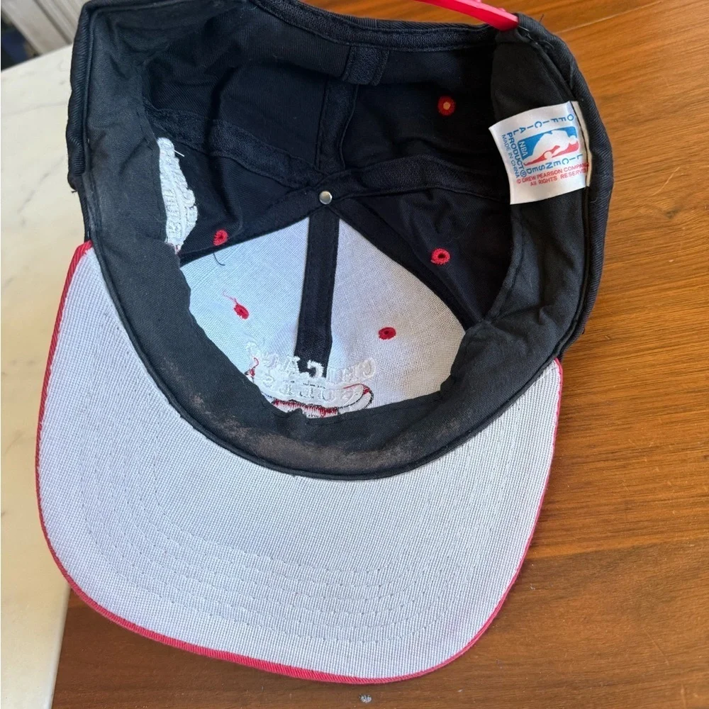 Chicago Bulls Kids Black and Red Cap
